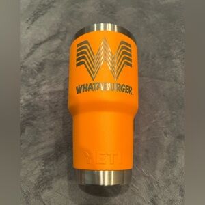 Whataburger x YETI Rambler Tumbler – Orange – NO LID